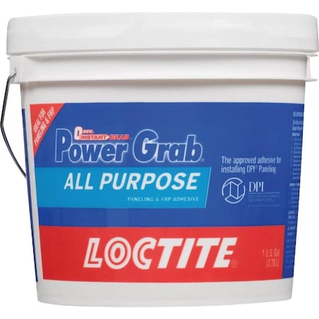 Loctite Power Grab 1 Gal. All-Purpose Paneling & FRP Adhesive 2082702